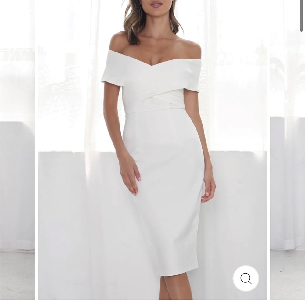 White Jaus dress